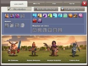 Conta CV11 semifull Clash of Clans