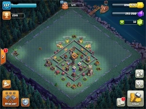 Conta CV11 semifull Clash of Clans