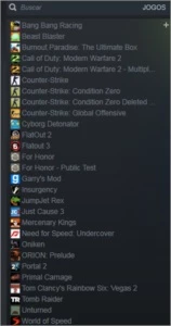 Conta steam com 21 jogos sem banimentos e com 40,10