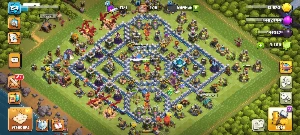 Cv13 - Heróis Forte - 3764 Gemas - Transfiro Email Comprador - Clash of Clans