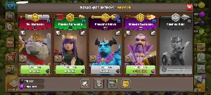 Cv13 - Heróis Forte - 3764 Gemas - Transfiro Email Comprador - Clash of Clans