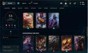 conta lol + valorant (upadas) - League of Legends