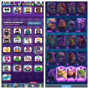 Conta De Clash Royale Grande Campeão