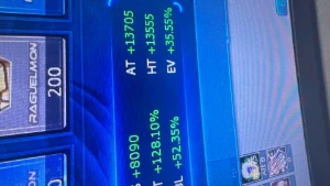 Conta high end 15U - Digimon Masters Online DMO