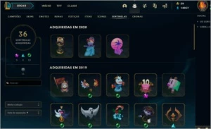 Conta League Of Legend - League of Legends LOL