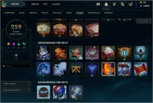 Conta League Of Legend - League of Legends LOL