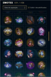 CONTA PLATINA MAIN SUPORTE 122 SKINS (Plat 2) - League of Legends LOL