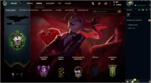 CONTA MASTER LOL - League of Legends