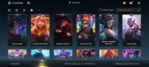 Conta WildRift 124 skins, e skins exclusivas - League of Legends: Wild Rift LOL WR