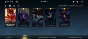 Conta WildRift 124 skins, e skins exclusivas - League of Legends: Wild Rift LOL WR