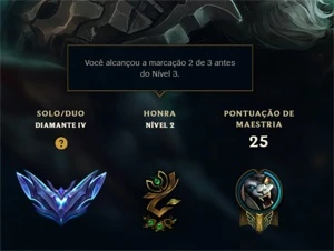 conta d4 65% wr mmr master - League of Legends LOL