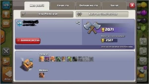 CV 10.5 HERÓIS 31/31 COM 5 CONSTRUTORES + 2000 GEMAS - Clash of Clans