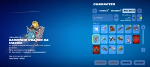 Conta Fortnite Simpsons 7 Skins