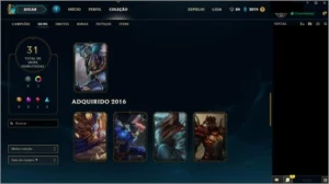 CONTA LEAGUE OF LEGENDS - PLATINA 3 - LEVEL 39 LOL