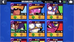 CONTA SEMI FULL BRAWL STARS