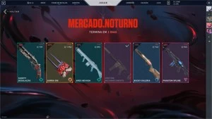 CONTA VALORANT DIAMANTE 3 COM SKINS