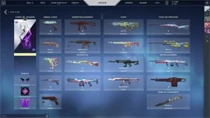 CONTA VALORANT DIAMANTE 3 COM SKINS