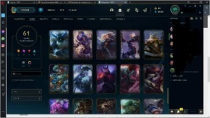 Vendo Conta de LOL,Skin Senna True Damage Prestigo - League of Legends