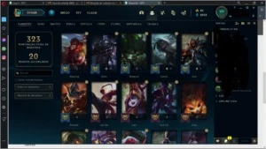 Vendo Conta de LOL,Skin Senna True Damage Prestigo - League of Legends