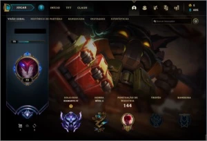 Conta Diamante 1, 21 skins, 51 champs, mmr alto - League of Legends LOL