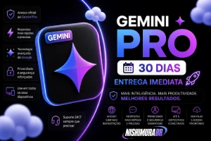 🗨 Gemini Pro + Veo 3 [ 30 Dias ] ✨ - Inteligência Artificial