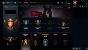 conta gold 1, 37champs ,9 skins - League of Legends LOL