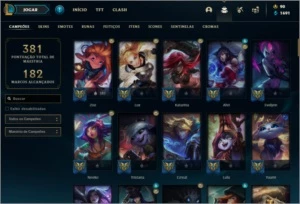 Conta LOL| 70 Skins|Gold 3| 97 Campeões - League of Legends