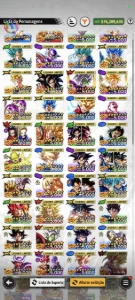 Vendo Conta Dragon Ball Legends
