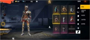 Conta free fire muito rara com primeiro passe de elite