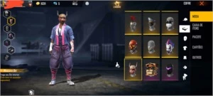 Conta free fire muito rara com primeiro passe de elite