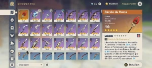 Nahida+ tighnari+ alhaitam + báculo de homa. - Genshin Impact