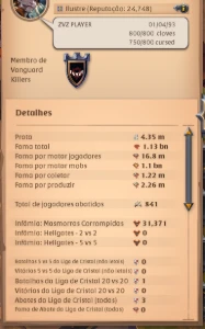 Conta Albion Full Spec - Albion Online