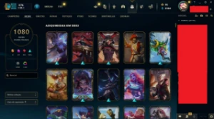 Conta Lol 2011 Com skins Raras e 1080 Skins - League of Legends