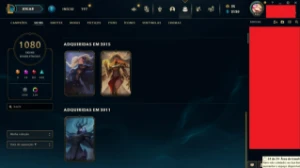 Conta Lol 2011 Com skins Raras e 1080 Skins - League of Legends
