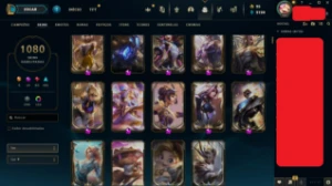 Conta Lol 2011 Com skins Raras e 1080 Skins - League of Legends