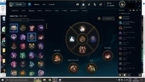CONTA DE LOL COM TODOS OS CHAMPS E 428 SKINS - League of Legends