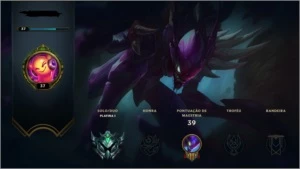 CONTA PLATINA 1 - League of Legends LOL