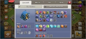 Conta Clash of Clans CV 12 Bem Upada