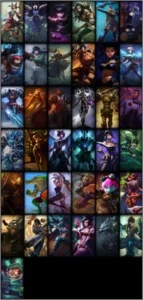 Vendo Conta com borda de platina (ouro I atual) - League of Legends LOL