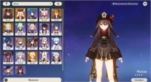 AR51 *Hu Tao + Klee C1 + Keqing C1 + Childe + Albedo + Mona* - Genshin Impact