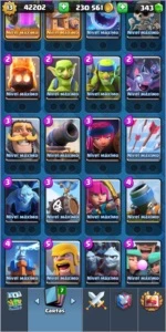 Vendo conta de Clash Royale FULL