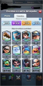 Vendo conta de Clash Royale FULL