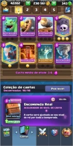 Vendo conta de Clash Royale FULL