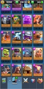 Vendo conta de Clash Royale FULL