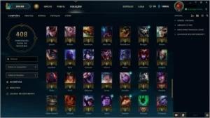 Conta League of Legends Unraked LOL