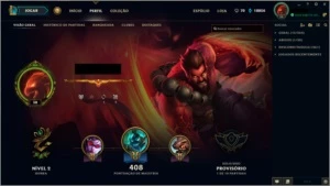 Conta League of Legends Unraked LOL