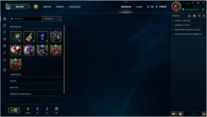 Conta League of Legends Unraked LOL