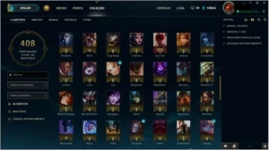 Conta League of Legends Unraked LOL