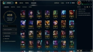 Conta League of Legends Unraked LOL