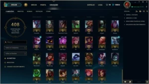 Conta League of Legends Unraked LOL